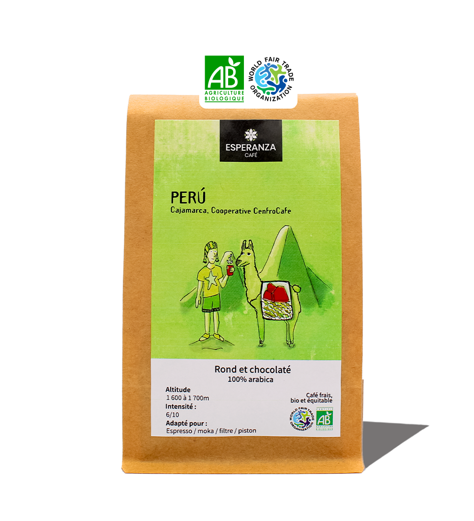 Sachet de café Pérou, Esperanza Café