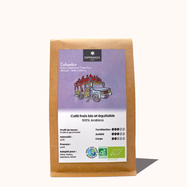 Colombie - origine café bio Esperanza Café