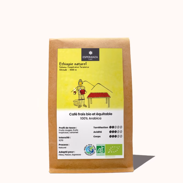 Éthiopie naturel boutique Esperanza café