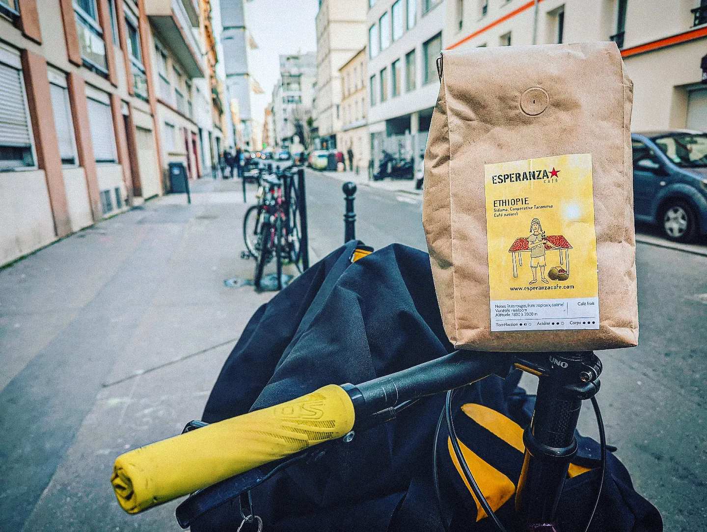 Livraison à vélo
